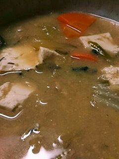サバ缶で!!ごちそう味噌汁-レシピのメイン写真