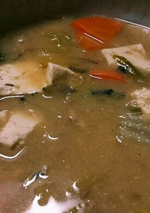 サバ缶で！！ごちそう味噌汁-レシピのメイン写真