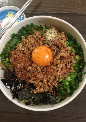 簡単!台湾まぜそば-レシピのメイン写真