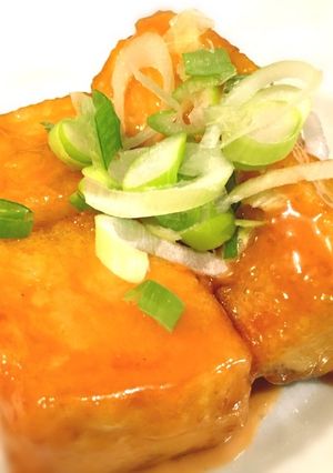 揚げ出し豆腐のチリマヨ和え！-レシピのメイン写真