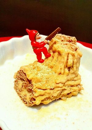 離乳食9ヶ月カミカミ期のブッシュドノエル-レシピのメイン写真