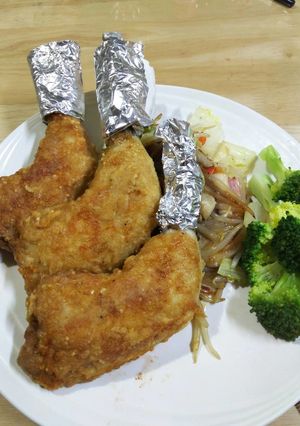 定番モテ クリスマスの骨付きチキン-レシピのメイン写真