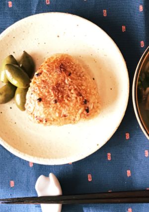 カリカリ命！絶対レシピの焼きおにぎり-レシピのメイン写真