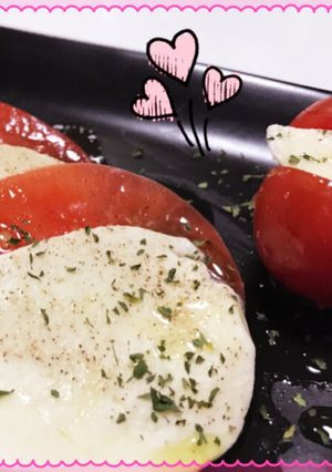 ちょ〜簡単に出来ちゃぅ♡カプレーゼ♡-レシピのメイン写真