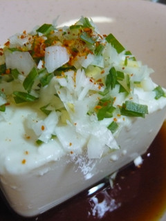 ねぎの冷奴♡めんつゆで~♪-レシピのメイン写真