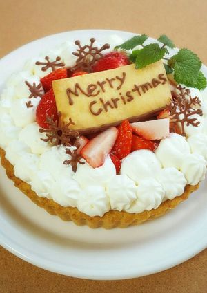 レアチーズタルト クリスマスVer☆*-レシピのメイン写真