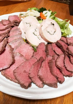 簡単真空調理＊ストローとジップロックで＊-レシピのメイン写真