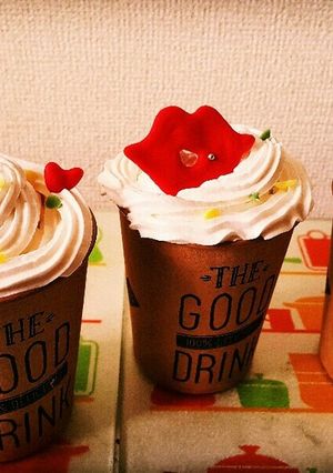 簡単シフォンケーキ☆クリスマス仕様♥-レシピのメイン写真