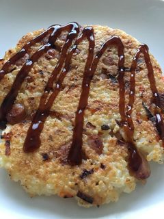 お好み焼き風☆焼飯-レシピのメイン写真