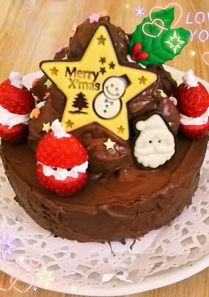 クリスマスケーキ-レシピのメイン写真