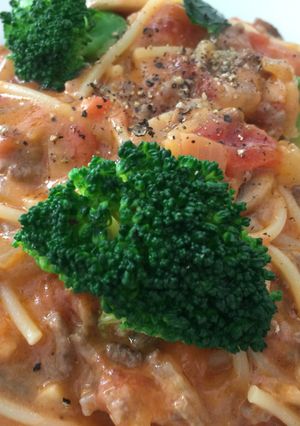 トマトチーズパスタ-レシピのメイン写真