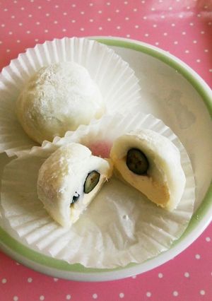 ブルーベリー大福-レシピのメイン写真