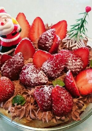 誰でも簡単 クリスマス スコップケーキ-レシピのメイン写真