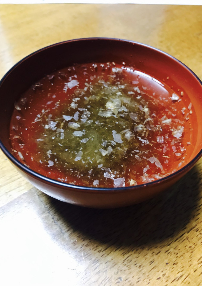 簡単すぎるのに旨味たっぷりお吸い物-レシピのメイン写真