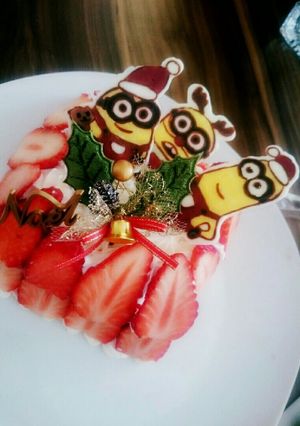 ミニオンケーキ♡-レシピのメイン写真