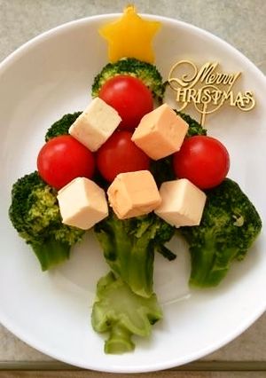 時短！ベジタブル☆クリスマスツリー-レシピのメイン写真