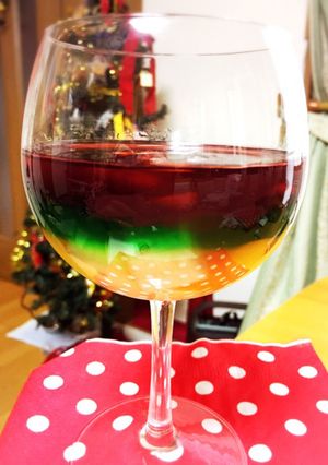 20分でできる！クリスマス☆ゼリー！-レシピのメイン写真