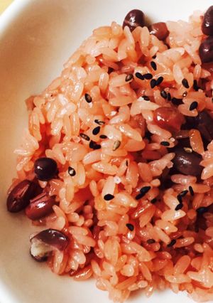 シンプルお赤飯(もち米100％)-レシピのメイン写真