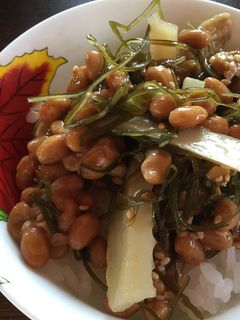 刻み昆布と納豆のご飯-レシピのメイン写真