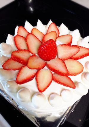 x'masケーキ 簡単デコレーション-レシピのメイン写真