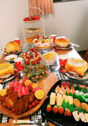 2016年クリスマスパーティー-レシピのメイン写真
