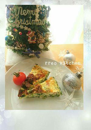 クリスマス✨卵で簡単！時短！キッシュ！-レシピのメイン写真