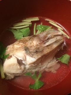 鯛のうしお汁(あら汁)-レシピのメイン写真