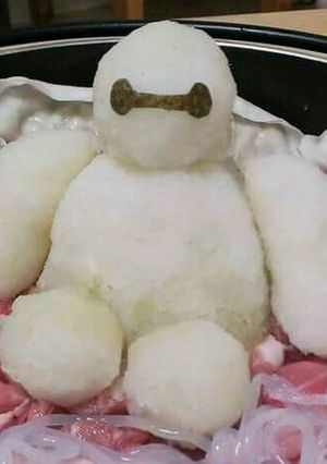 大根おろしdeベイマックス鍋-レシピのメイン写真