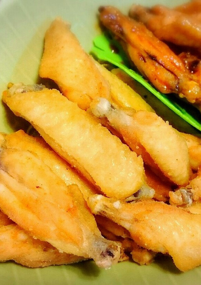 やみつき旨塩♪手羽中揚げ-レシピのメイン写真