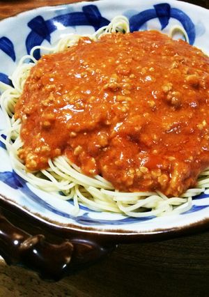 ★レトルトが大変身！激うまミートソース★-レシピのメイン写真