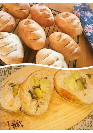 ほんのり甘い♪さつまいもとくるみのパン-レシピのメイン写真