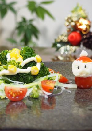 クリスマスサラダ-レシピのメイン写真