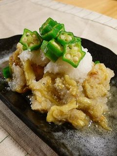 焼きナスのおろしあえ-レシピのメイン写真