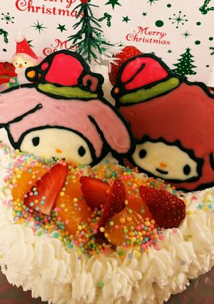 簡単♡デコチョコ♡キャラクターケーキ-レシピのメイン写真