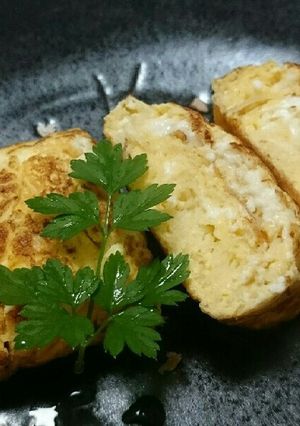 刺し身のつまで卵焼き-レシピのメイン写真