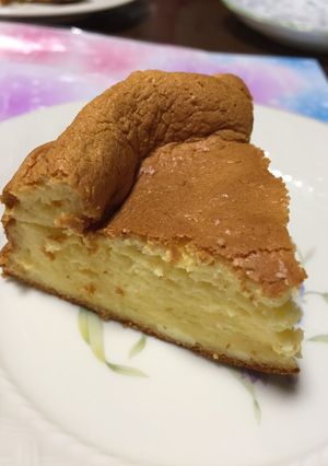 簡単スフレチーズケーキ-レシピのメイン写真