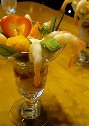 海老とアボカドのパフェサラダ-レシピのメイン写真