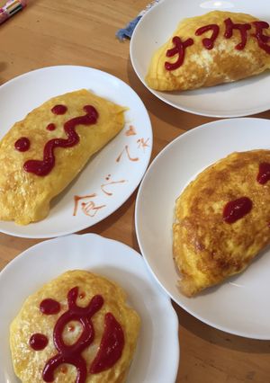 簡単、手抜きオムライス-レシピのメイン写真