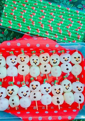 クリスマス☆マシュマロde雪だるま-レシピのメイン写真