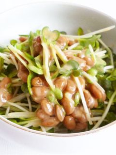 かいわれと納豆のマヨサラダ-レシピのメイン写真