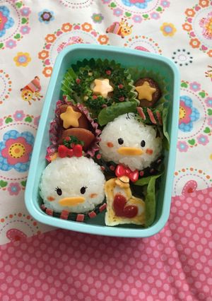 ツムツム キャラ弁 クリスマス-レシピのメイン写真