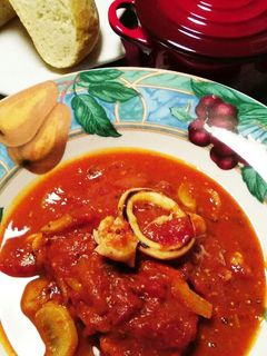魚介の煮込み トマトマスタード-レシピのメイン写真