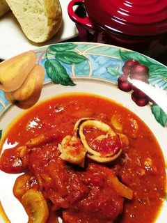 魚介の煮込み トマトマスタード-レシピのメイン写真