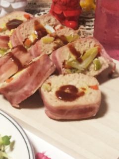 パウンド型で♥ミートローフ【覚書】-レシピのメイン写真