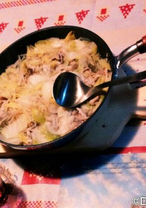 ＊フライパン１つでポカポカお鍋＊-レシピのメイン写真