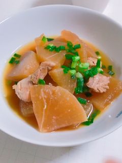醤油とめんつゆで!大根と鶏肉の煮物◎-レシピのメイン写真