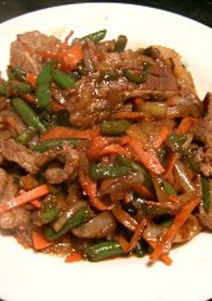 日本亭風～牛スタミナ焼肉～-レシピのメイン写真