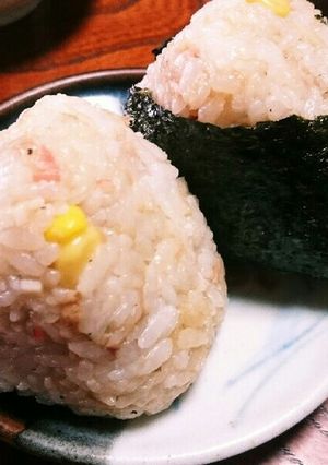 超簡単♪ツナとバター醤油のおにぎり-レシピのメイン写真