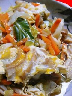 焼き麩の卵とじ-レシピのメイン写真