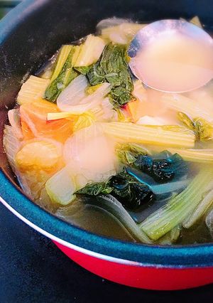 ＋セロリで深みある野菜スープ♩-レシピのメイン写真